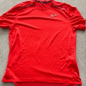 Red Nike Running Dri-Fit Tshirt